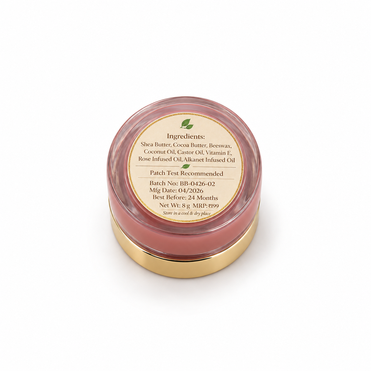 Lip balm - Alkanet oil